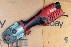 Ridgid RP241 12V Press Crimp Tool with 1/2&Prime; Jaw & Battery