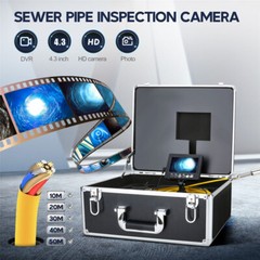22MM Handheld Drain Sewer Camera Pipe Inspection Camera 4.3&Prime; DVD Monitor 30M