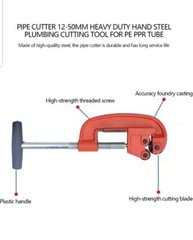 Heavy Duty #2 Pipe Cutter &ndash; 12-50mm