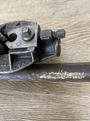 Antique REED MFG CO. Model 2A PIPE THREADER DIE HEAD w/ 1/2&rdquo; Die Jaws & 1-Handle