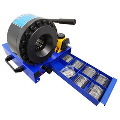220V Manual High-pressure Pipe Shrinking Machine Mold Pipe Press Hose Crimper 1&Prime;