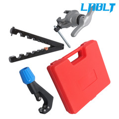 LABLT Eccentric Flaring Tools Set & 45&deg; Tube Cutter Kit for 7 Dies 3/16&Prime;-3/4&Prime;