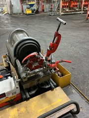MO-6711, RIDGID 1822-1 PORTABLE PIPE THREADER. 120 V. 60 HZ. 15 A.
