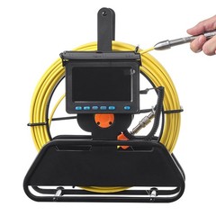 164ft Drain Camera 4.3in Screen IP68 Waterproof 6LEDs & 4500mAh