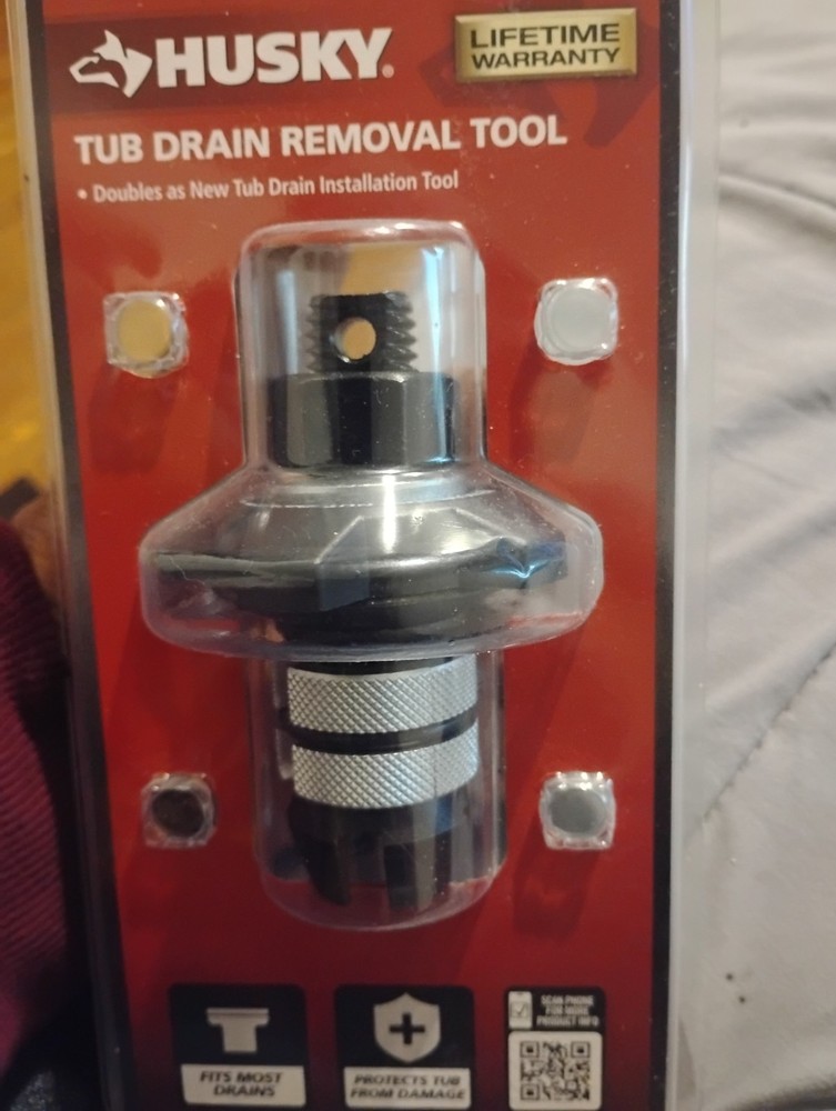 Husky Tub Drain Removal Tool 1012 438 197