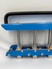 Three-Station Sheet Metal Bender, 0-90&deg; Bending Angle Metal Edge Roller Ben