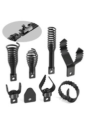 POPULO 8-Piece Drain Snake Drill Attachments for Populo Drain Cleaners &ndash; New