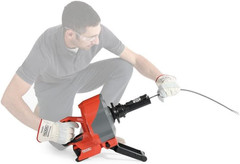 Cordless Drain Snake with 25&prime; Cable, 18V Battery &ndash; Professional Cleaner