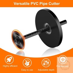 Inside Pipe Cutter for PVC Pipe, Cutter Tool Set with scale Adjustable Depth Gau