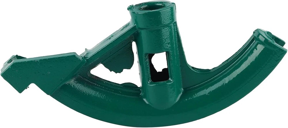 Pipe Bender, 1-inch Cast Iron Manual EMT Portable 1&Prime;, Green