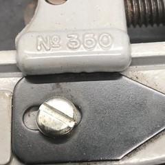 Vintage Proto No. 350 Pipe Tubing Cutter 1-1/8&rdquo; Capacity