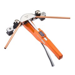 Compact Ratcheting Tube Bender Kit, 1/4 to 7/8 Inch, 7 Dies for HVAC Refrigerati
