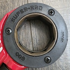 Super-Ego 600 Ratchet Drop Head Manual Pipe Threader w/ Handle