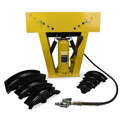 16 TON AIR HYDRAULIC PIPE TUBE BENDER BENDING w/ 8 DIES INCLUDED 1/2&Prime; to 3&Prime;
