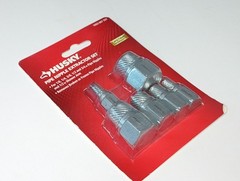 Husky 6 Piece Pipe Nipple Extractor Set 1/8&rdquo;-3/4 inch Pipe & 1/2&Prime; Shower Arm