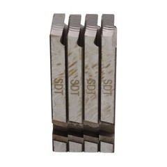 Steel Dragon Tools&reg; 47745 1/2&Prime;-3/4&Prime; Alloy RH NPT Pipe Dies fits RIDGID&reg; 811A