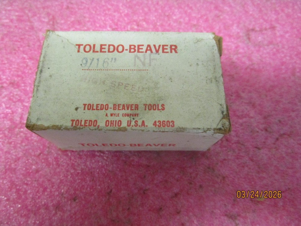 Qty (4) NEW Toledo Beaver Tools Dies A Mono 9/16&Prime; NF Bolt