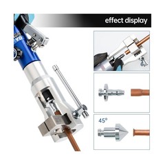 Hydraulic Swaging and Flaring Tools Kit for 3/16&Prime; to 7/8&Prime; inch Soft HVAC Copp&hellip;