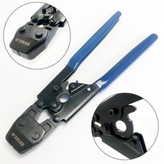 Pex Pipe/ Tube Crimping tool Kit, Cutter ,Go/No Go Gauge+30 Rings Cinch Clamps