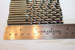 PRECISION TWIST DRILL 018609 #9 HSS JOBBER DRILL BIT 3 3/4&Prime;L &ndash; QTY OF 12 &ndash; NEW