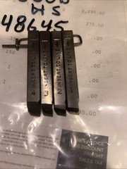 RIDGID 48645 7/8-9 UNC, HIGH SPEED 500B BOLT DIE SET