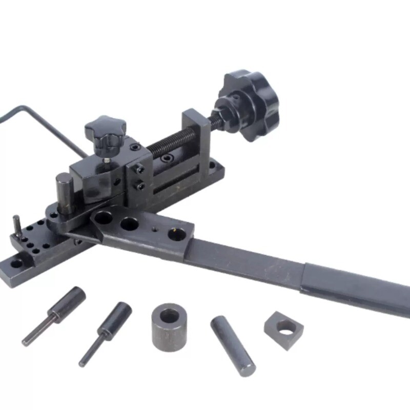 Universal Manual Mini Bender Hardened Tool Steel Form Wire Clamp Hook Coil