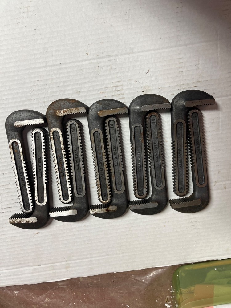 RIDGID 31655 14&rdquo; HOOK JAW REPLACEMENT and SPRING 14&Prime; COIL & FLAT, NOS