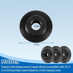 10Pcs 33165 Pipe Cutter Replacement Wheel Fits For Ridgid E1240 10/15/15-SI/2&hellip;