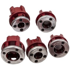 Ratchet Pipe Threading Threader Die Bar Head Handle Tools Set 1/4&rdquo; 3/4&rdquo; Manual