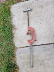 Ridgid No. 3-S Pipe Cutter 1&Prime; to 3&Prime; Capacity Heavy Duty w/ Acc. Handle