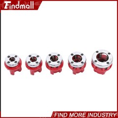 Findmall W/ 6 Dies Ratcheting Pipe Threading Tool Set Ratchet Pipe Threader Kit