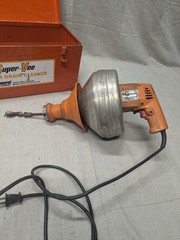General&rsquo;s Handlectric Super-Vee Electric Drain Pipe Cleaner Model 81596 Type 3