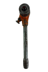 Ridgid No 00-R Ratcheting Pipe Threader & 1/2&Prime; Die Head Reamer with 12&Prime; Handle