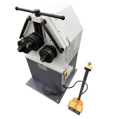 RBM50 220V Electric 3-Roller Plate & T-Material Bender, 2.2KW, 13RPM
