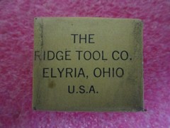 Lot of 2 &ndash; Ridgid 38340 UNC Bolt Threader Button Die, 5/16-18