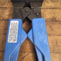 New SharkBite 865894 PEX Crimp Tool 1/2+3/4&Prime; Copper Rings w/ Go/No-Go Gauge