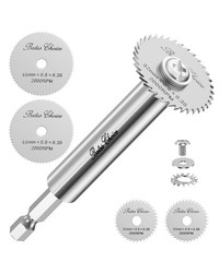 Bates PVC Pipe Inside Cutter with 4 Saw Blades, 1/4&Prime; Hex Shank, 11/4&Prime; & 13/4&Prime;&hellip;