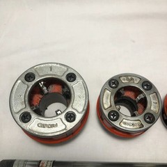 Ridgid 36345 OO-R 1/4&rdquo; Thru 1&Prime; NPT Exposed Ratchet Threader Set