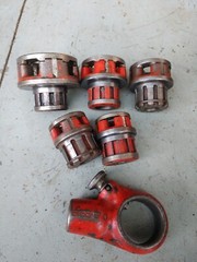 Ridgid 00R 00-R Pipe Threader w/5 Die 1/4&Prime;,/3/8&Prime;, 1/2&Prime;, 3/4&Prime;, 1&Prime;,