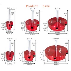 04529 For PPRK6 Plastic Pipe Fitting Reamer 6 Piece Kit For1/2&Prime; Drills