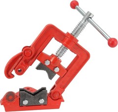 Heavy Duty Cast Iron Pipe Vice &ndash; 0.4 to 2.4 Inches Capacity, Durable & Portable