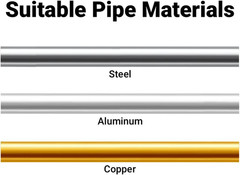 3/16 In. Dual Head Flaring Tool, Makes 4.75 Mm ISO/DIN Bubble Flare and 3/16&Prime; SA