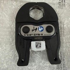 1 1/4&Prime; CTS-V Press Jaw for M12 FORCELOGIC Press Tool