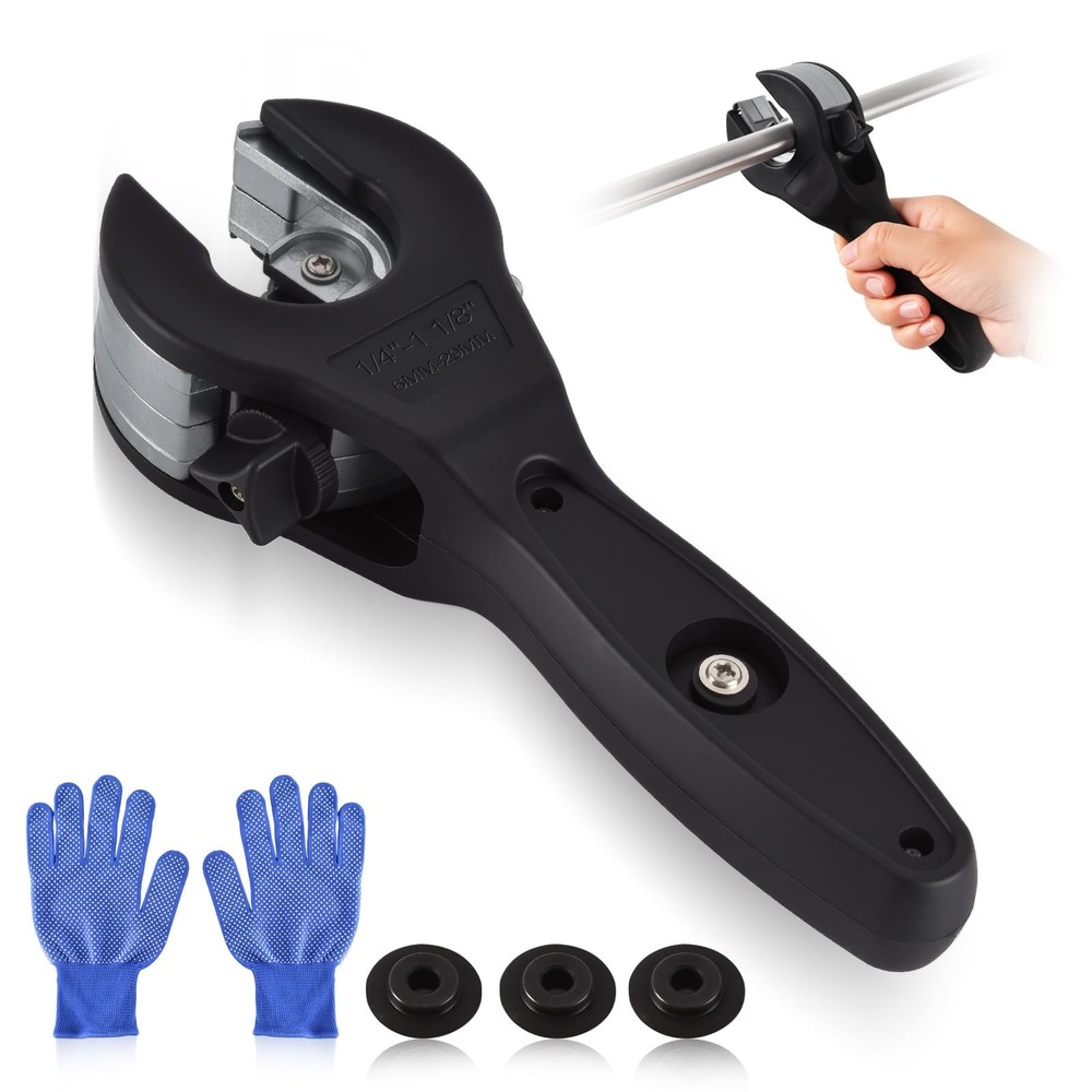 3rd Gen Ratcheting Tube Cutter in Narrow Space, Premium Pipe Cutters(1/4in to&hellip;