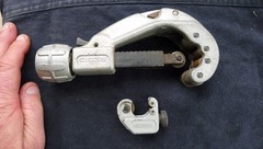 2 RIDGID PIPE, TUBING CUTTERS, NO. 205 & NO. 103