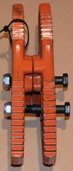 RIDGID 54&Prime; STEEL LINK CHAIN & DOUBLE END TONG JAWS FOR PIPE CHAIN WRENCH #3237