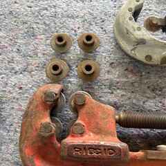 Ridgid 12-R Pipe Threader Die Head Set 12R Threading Dies 1 1/4&rdquo; &ndash; 1/4&rdquo;