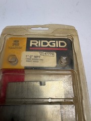 RIDGID 47770 1&Prime; &ndash; 2&Prime; NPT Universal Pipe Dies High Speed HSS Right Hand Set of 4