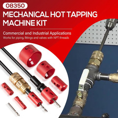08350 DM3MECH Mechanical Hot Tapping Machine Complete Kit for NPT with Case
