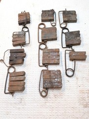 Trade Mark Thread Die Lot Of 42 Trademark Pipe Threading Dies USA Made Tools
